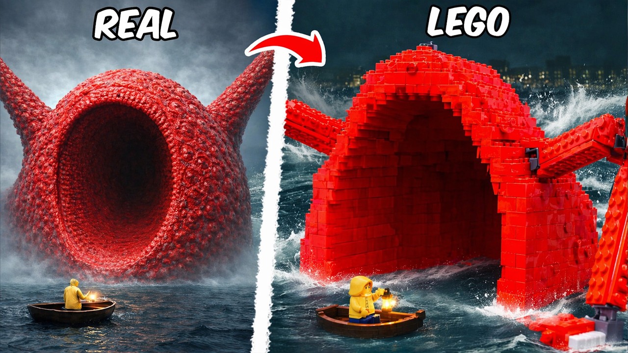 Create Sea Eater x Train Eater creatures with LEGO | RB Bricks JP
