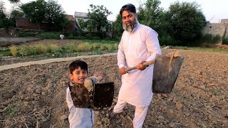 Village Life Routine Work / Starting Of Petrol Pump / BoreWell Checking / Mubarak Ali