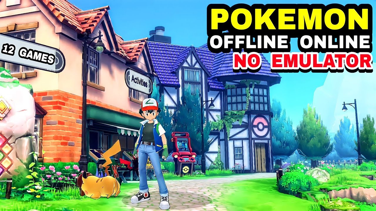 Top 12 Best Online POKEMON games on Mobile & Top OFFLINE Pokemon