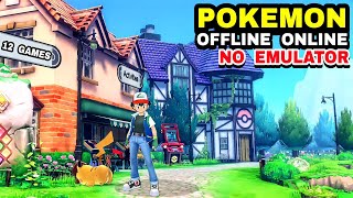 Top 12 Best Online POKEMON games on Mobile & Top OFFLINE Pokemon games Android iOS (NO EMULATOR) screenshot 3