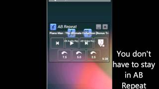 Introduction to AB Repeat Player on Android screenshot 4