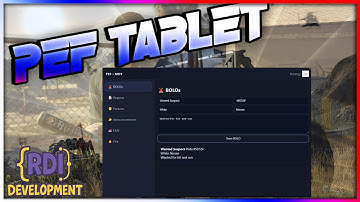 [ESX/QBCORE/QBOX] - PEF (Police,EMS,Fire) MDT - FiveM Scripts