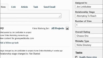 Keeping Track of Your Link Building with BuzzStream