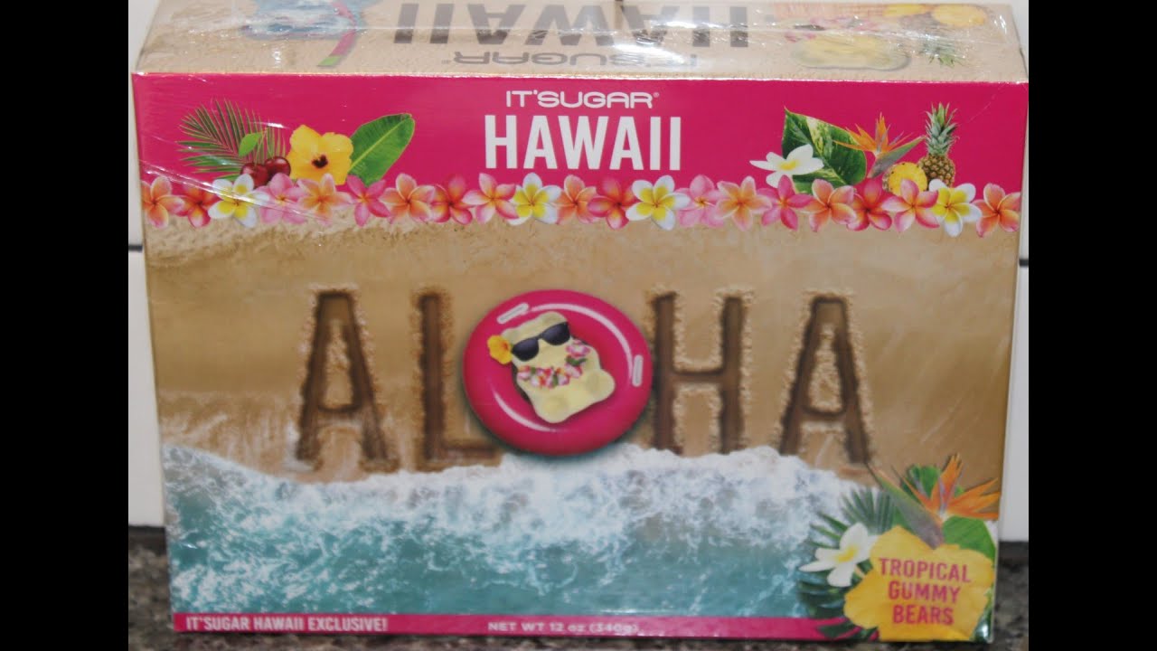 It’Sugar Hawaii Exclusive Tropical Gummy Bears 12 Flavors Review