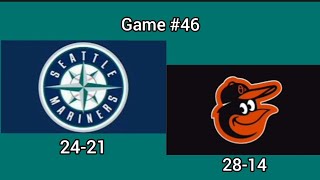 Seattle Mariners at Baltimore Orioles #seattlemariners #mariners #tridentsup #mlb #highlights #news