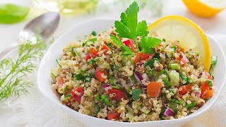 طريقة سلطة الكينوا | quinoa salad recipes