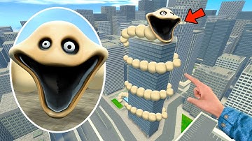 I FOUND THE SCARY HUNGRY WORM In Garry