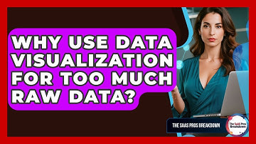 Why Use Data Visualization For Too Much Raw Data? - The SaaS Pros Breakdown