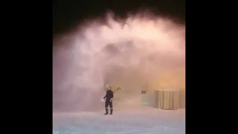 Boiling water instantly freezes at -50°C!