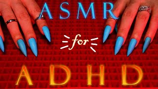 ASMR for ADHD Hypnotic Triggers Every Few SecDelta Bass, Tapping, Scratching, Massage and More!