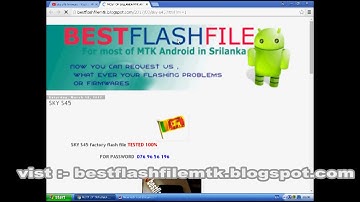 sky s45 FIRMWARE MT6572  10000% WORKING