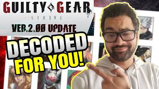 Everything Shifted in Guilty Gear Strive 2.0... (Patch Notes)