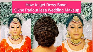 MAKEUP TRANSFORMATION INDIAN WEDDING | सीखें पार्लर जैसा Party & Wedding makeup