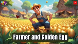 The Farmer and the Golden Egg | Lessons on Greed and Patience | #MoralStoryforKids | #kidscartoon
