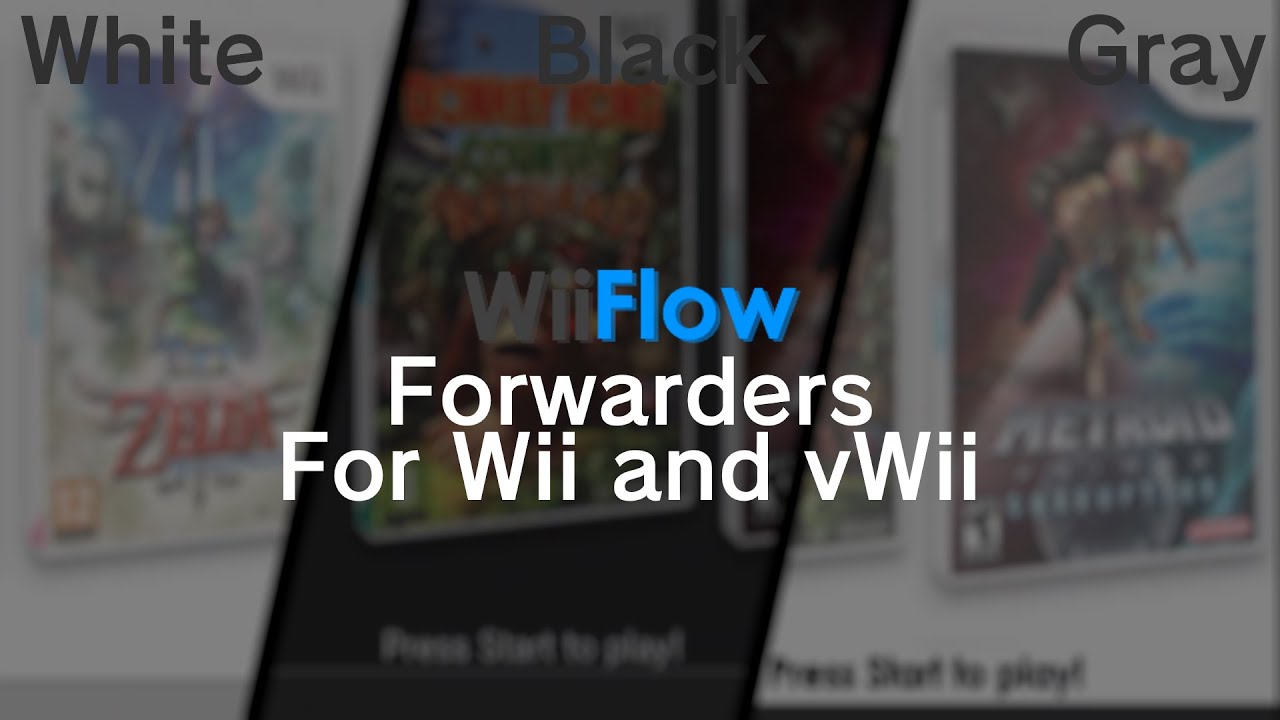 How to get WiiFlow as a Wii/vWii channel 2023 (WiiFlow Forwarder Wad +  Hidden Forwarder) 