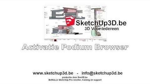 SU Podium Browser Activeren