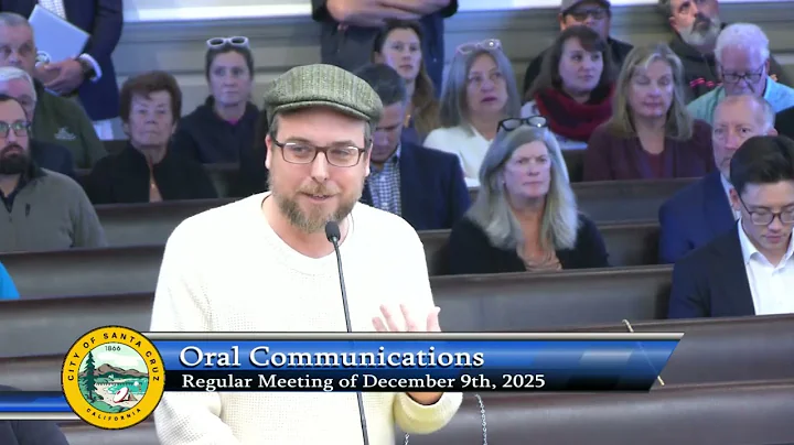Santa Cruz City Council 12/09/2025