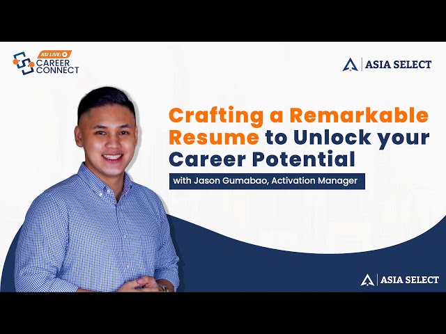 Crafting a Remarkable Resume to Unlock Your Career Potential