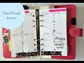 No Printer Week On Two Pages Planner Inserts