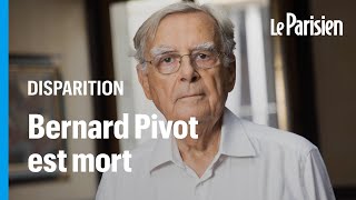 Bernard Pivot est mort à l’âge de 89 ans