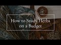 How to Study Herbs on a Budget