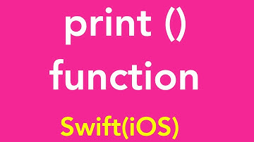 15-print() function using in Swift Language | iOS | Swift | iPhone | iPad | MacOSX | iOS Apps Dev