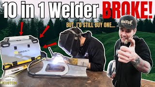 HOW TO Hammer Weld Sheet Metal TIG MIG 'I'd Still Buy One!' WHY? SSimder Upgraded SD4050 Pro Welder