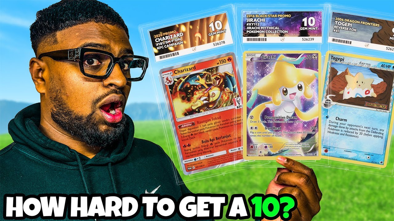 How Hard Is It To Get A GEM MINT 10? - ACE GRADING RETURN - YouTube