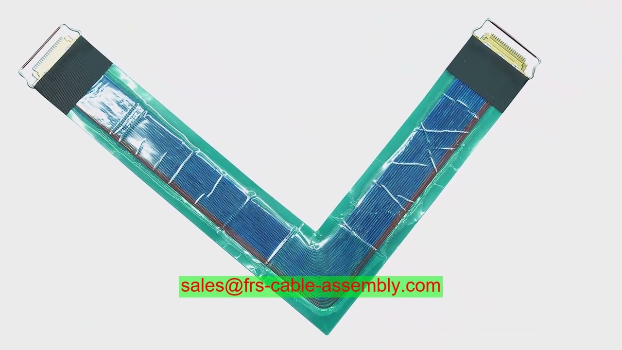 Benutzerdefiniertes LVDS-Kabel EDP-Kabelbaugruppe Car PCs verwendete Platine mit LVDS-Kabel LED B L