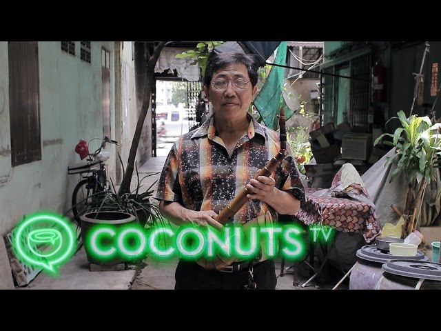 The Bamboo Saxophone Man | Souls of Bangkok | Coconuts TV - YouTube