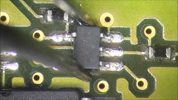 Rework - ICLOG 74LVC1G125 Buffer/ Driver SC70