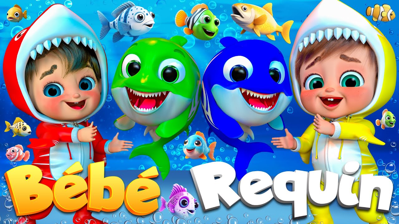 Chantons avec Bébé Requin | Comptines Et Chansons | À Bébé Chanson @SuperLucaLEFrancais