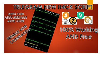 Telegram Clickbot New Script|Termux New Earning Script|Auto Join,Auto Visit,Auto Message script 100%