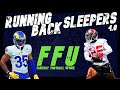 Fantasy Football Super Deep Running Back Sleepers 2021 || The Fantasy Football Upside Podcast