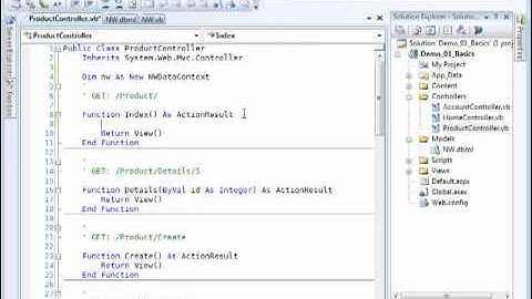 MVC TUTORIAL PART 2 : Creating Controllers