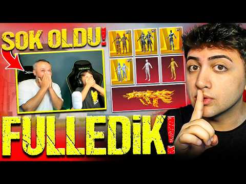 BABASINDAN İZİN ALDIK! HAMZA'NIN HESABINI FULLEDİK! | PUBG Mobile