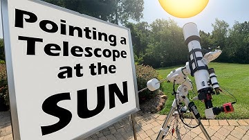 SAFELY Pointing a Telescope at the Sun with the Baader Herschel Prism