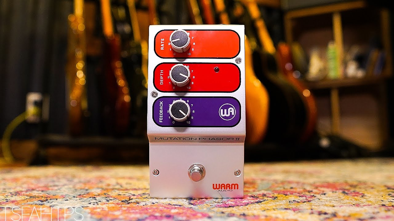 WARM AUDIO Mutation Phasor II フェイザー Warm Audio Mutation Phasor II Phaser Pedal | Sweetwater