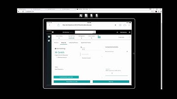 Omnix Lobby Tracker - Staff Assisting Visitor