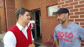 Coach Justin Lustig Post game 9.10.2016