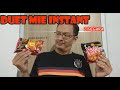 CAMPUR MIE INSTANT : SAMYANG SPICY CHICKEN RAMEN VS MIE GORENG SAMBAL TERASI EXTRA PEDAS