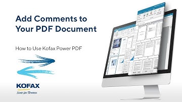 How to Add Comments to a PDF Document in Power PDF