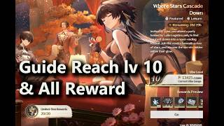 Guide Where Stars Cascade Down  All Reward U0026 Reach Lv 10  Wuwa