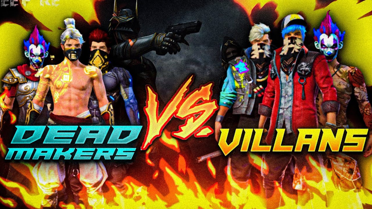 ||🔴DEAD MAKERS, AMIE GAMERS VS VILLAINS,VILLAIN CR7✓||🔴
