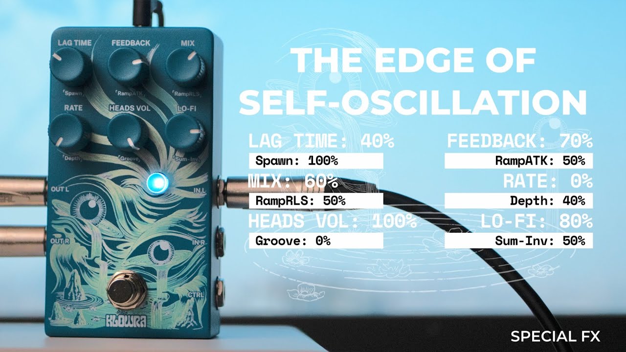 Rilum Multi-head Delay - Special FX Licks Demo | KLOWRA