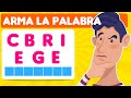 Arma la Palabra 🔥✅ 🤯Ejercicios Cognitivos para Adultos Serie 1