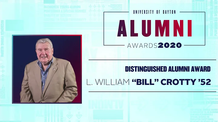 2020 Distinguished Alumni Award: L  William Crotty