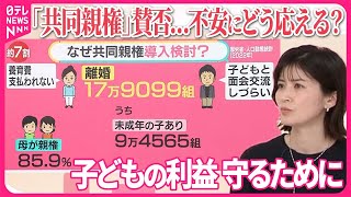 【子どもの利益のために】 離婚後の「共同親権」に賛否「“温厚な紳士”元夫がDV」「再び支配されるのでは」…不安にどう応える？【#みんなのギモン】