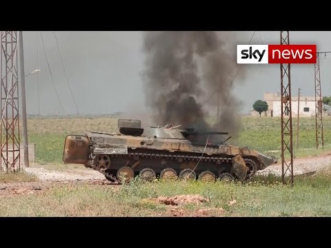 Sky News witnesses the horrors of Idlib