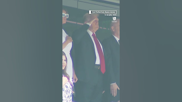 Polémica por el abucheo a Trump en final del Mundial de Clubes de la FIFA